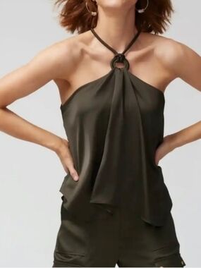 NWT WHBM HALTER TOP